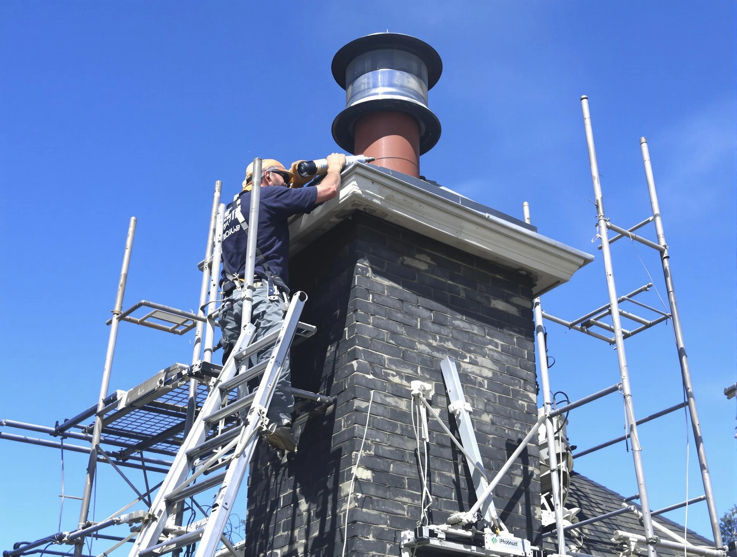Sturdy chimney crown finished by Spotsylvania Courthouse Chimney Sweep in Spotsylvania Courthouse, VA