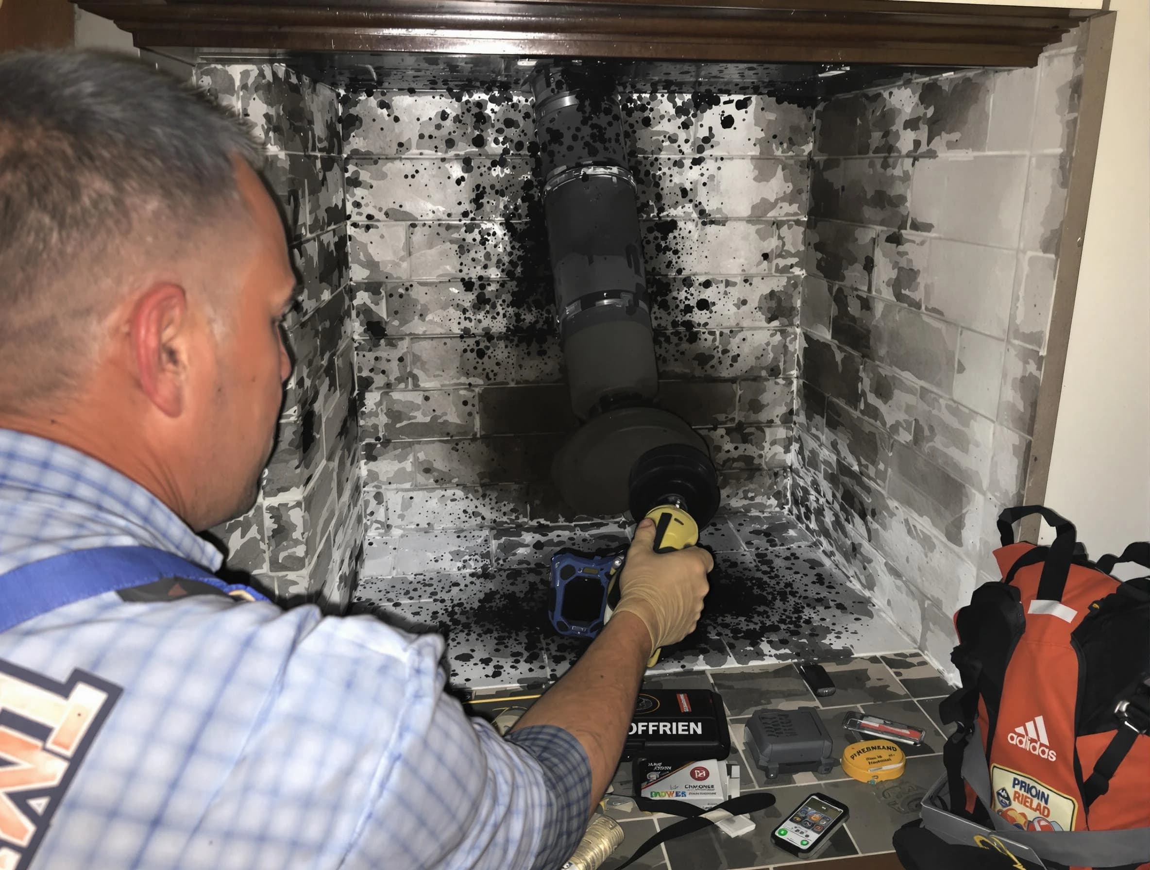 Creosote removal service by Spotsylvania Courthouse Chimney Sweep in Spotsylvania Courthouse, VA