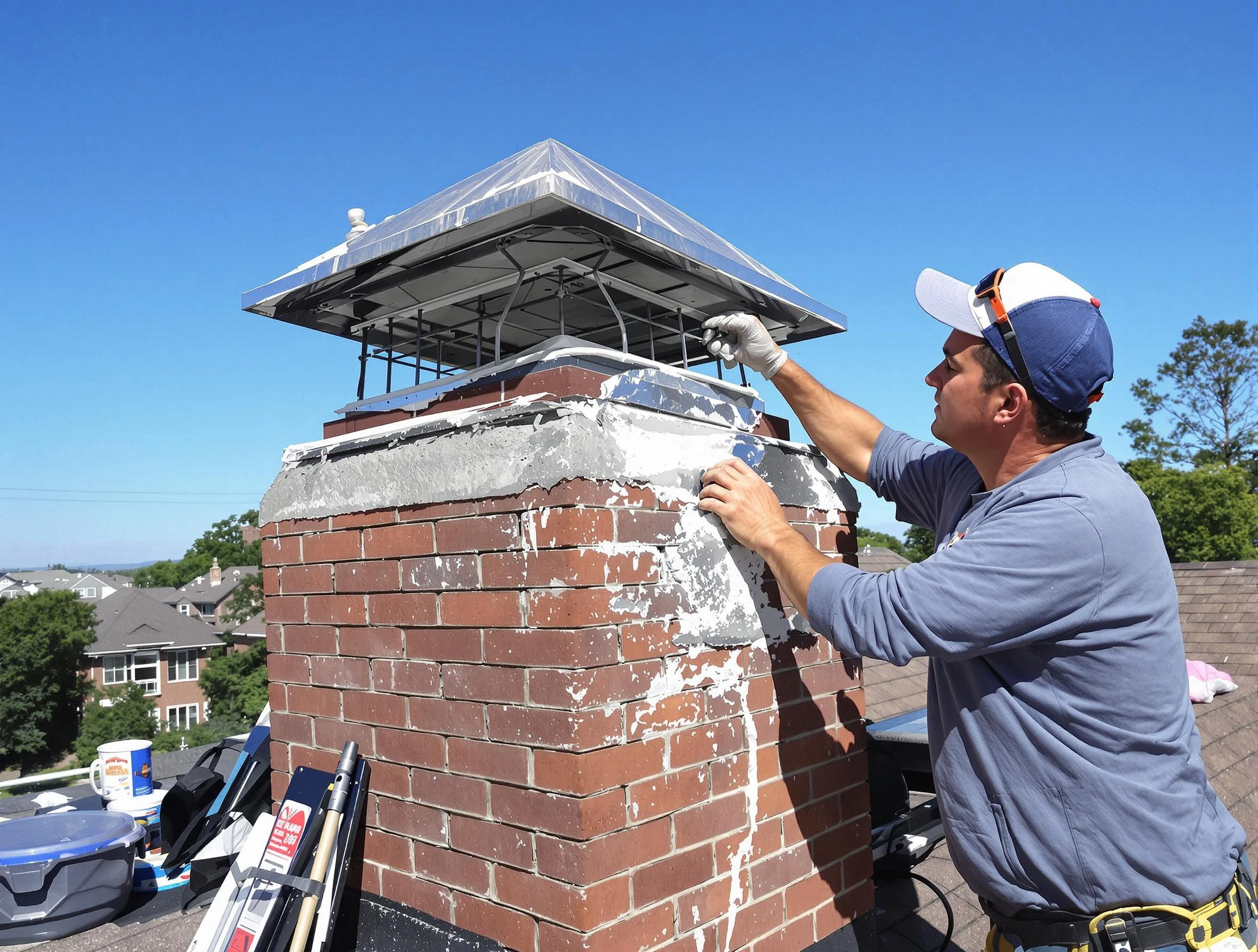 Chimney Crown Services in Spotsylvania Courthouse
