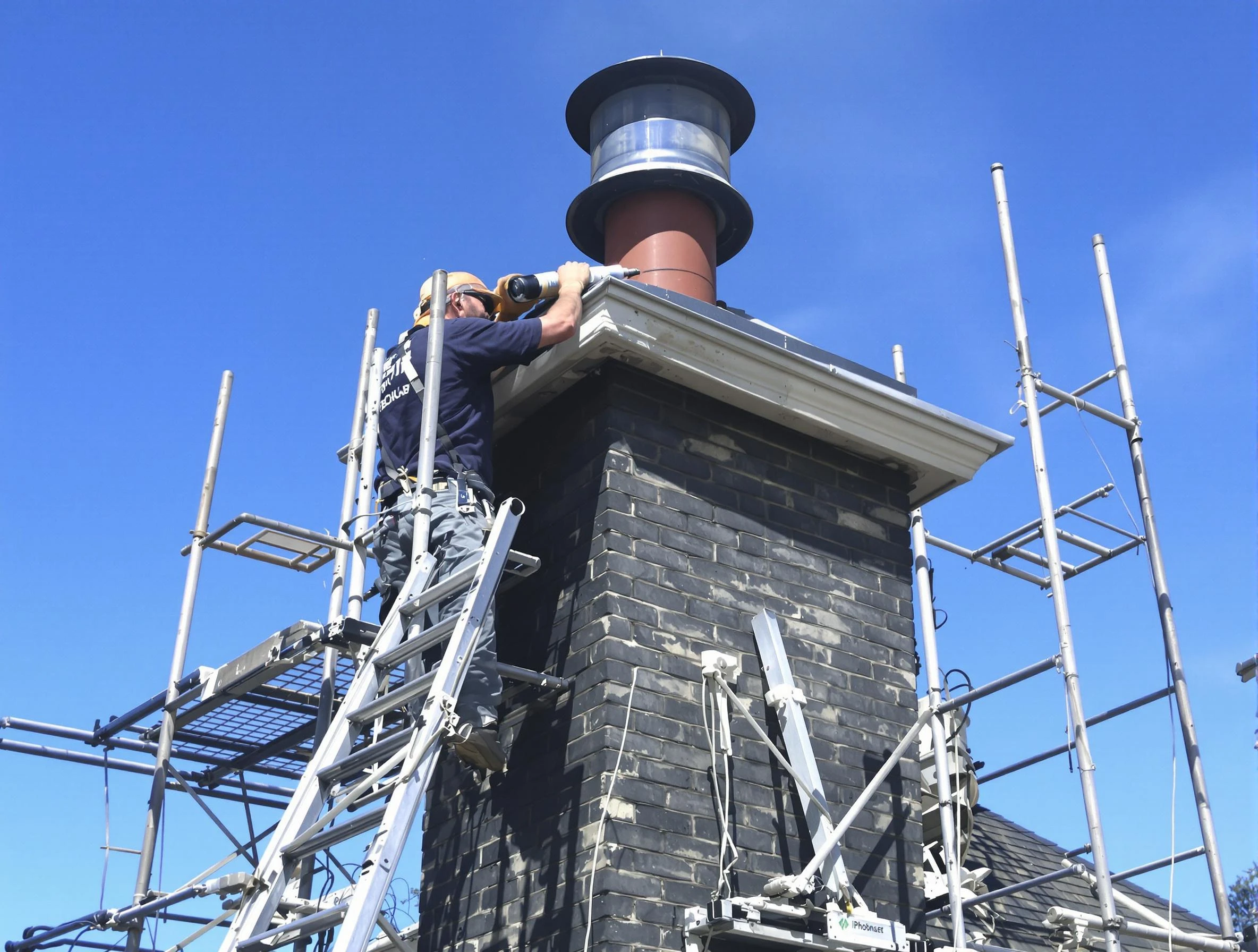 Sturdy chimney crown finished by Spotsylvania Courthouse Chimney Sweep in Spotsylvania Courthouse, VA