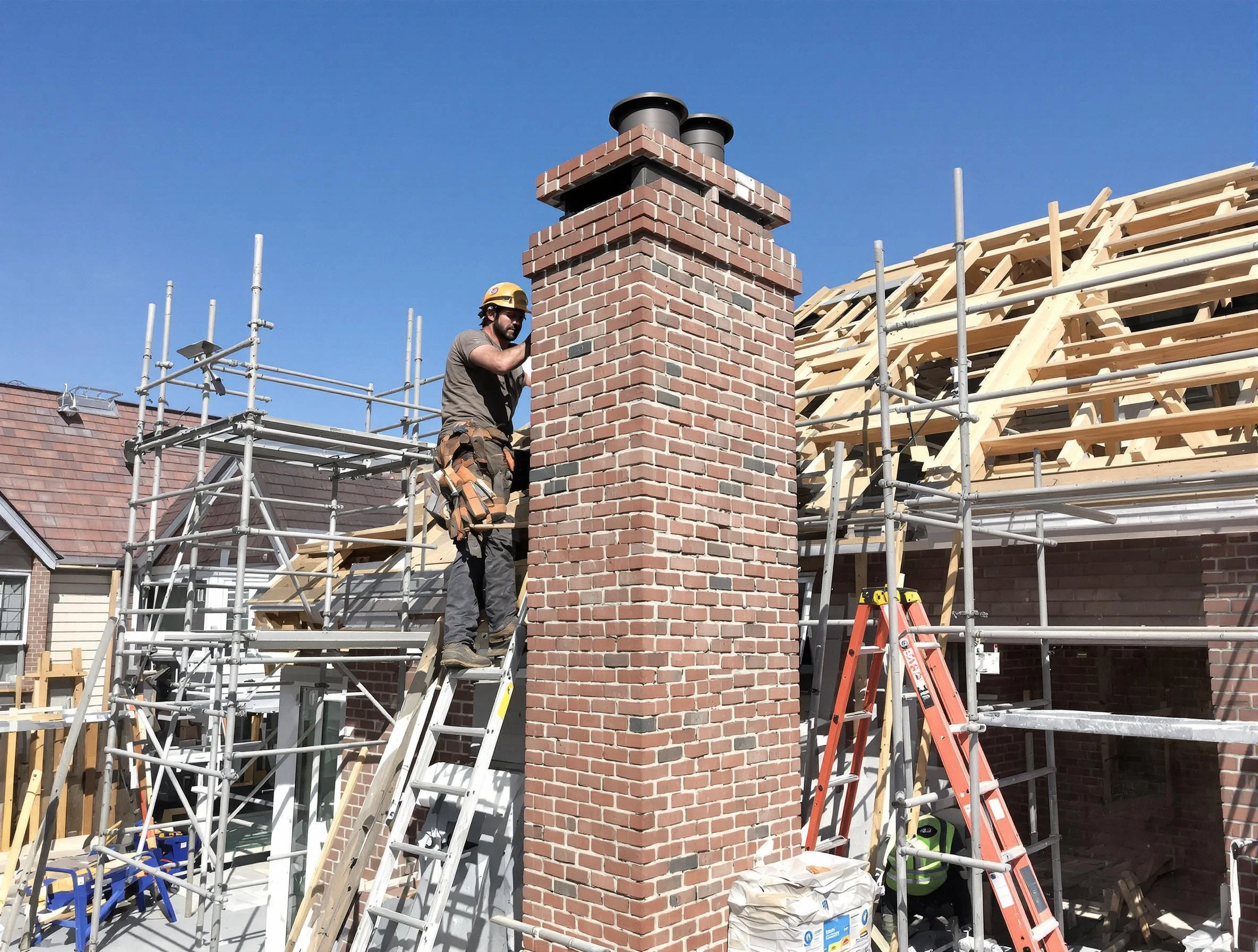 New chimney installation completed by Spotsylvania Courthouse Chimney Sweep in Spotsylvania Courthouse, VA